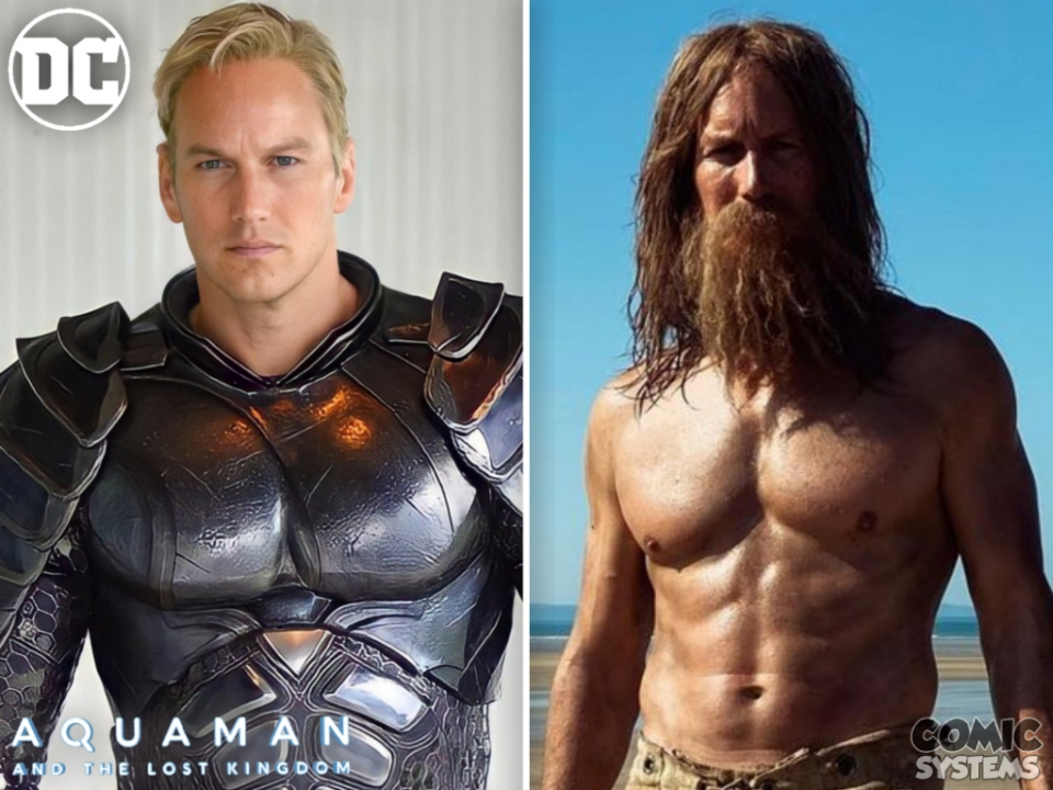 Aquaman and the Lost Kingdom James Wan dévoile le nouveau look de Patrick Wilson Aquaman et