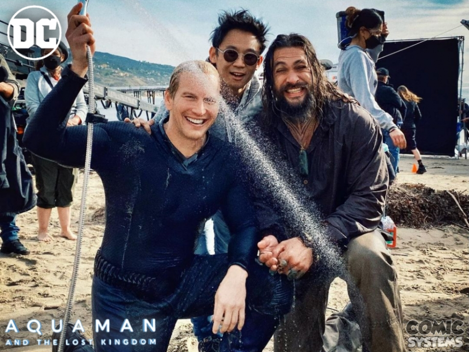 Aquaman And The Lost Kingdom James Wan Officialise La Fin Du Tournage Aquaman Et Le Royaume