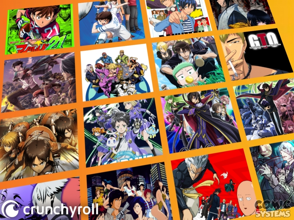 Plus de 1500 épisodes vont rejoindre la plateforme Crunchyroll