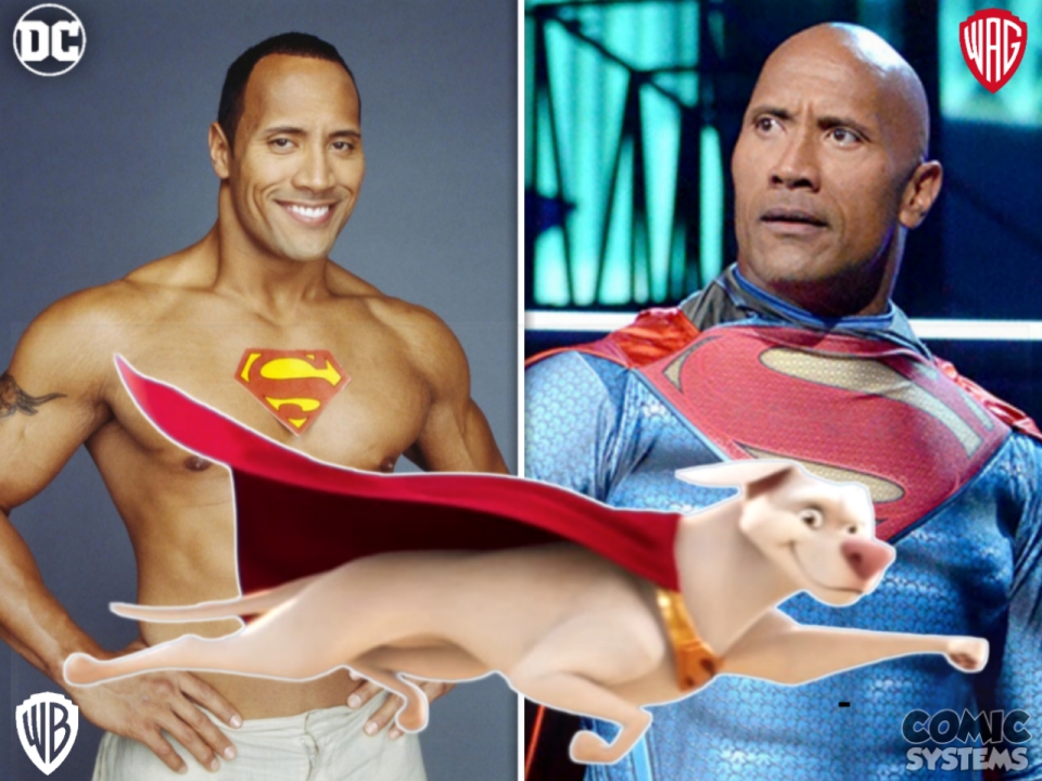 Krypto Super Chien 2022 Date De Sortie Dwayne Johnson doublera Krypto Ie super-chien - DC Super Animaux