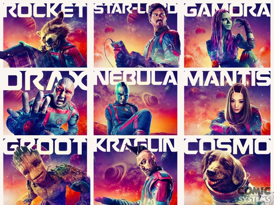 Les personnages obtiennent leur propre affiche - Les Gardiens de la Galaxie  Vol. 3 (actualité)
