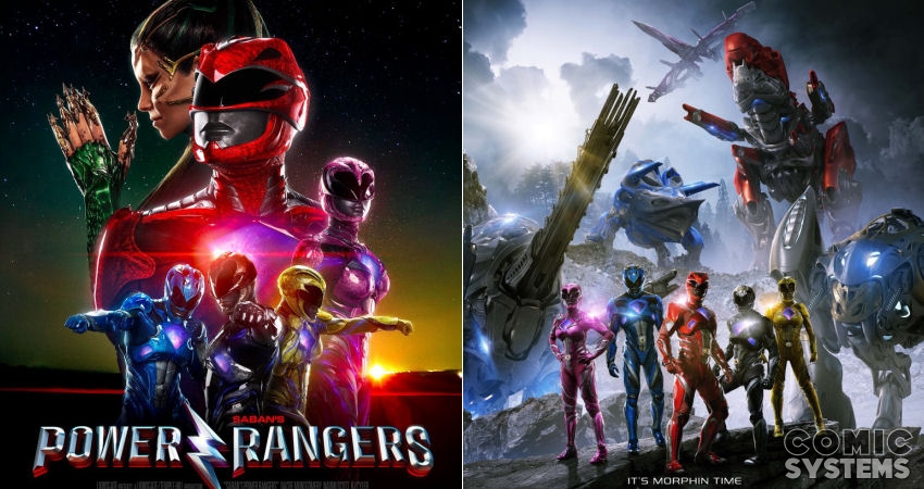 Affiche UK et deuxième affiche internationale - Power Rangers (actualité)